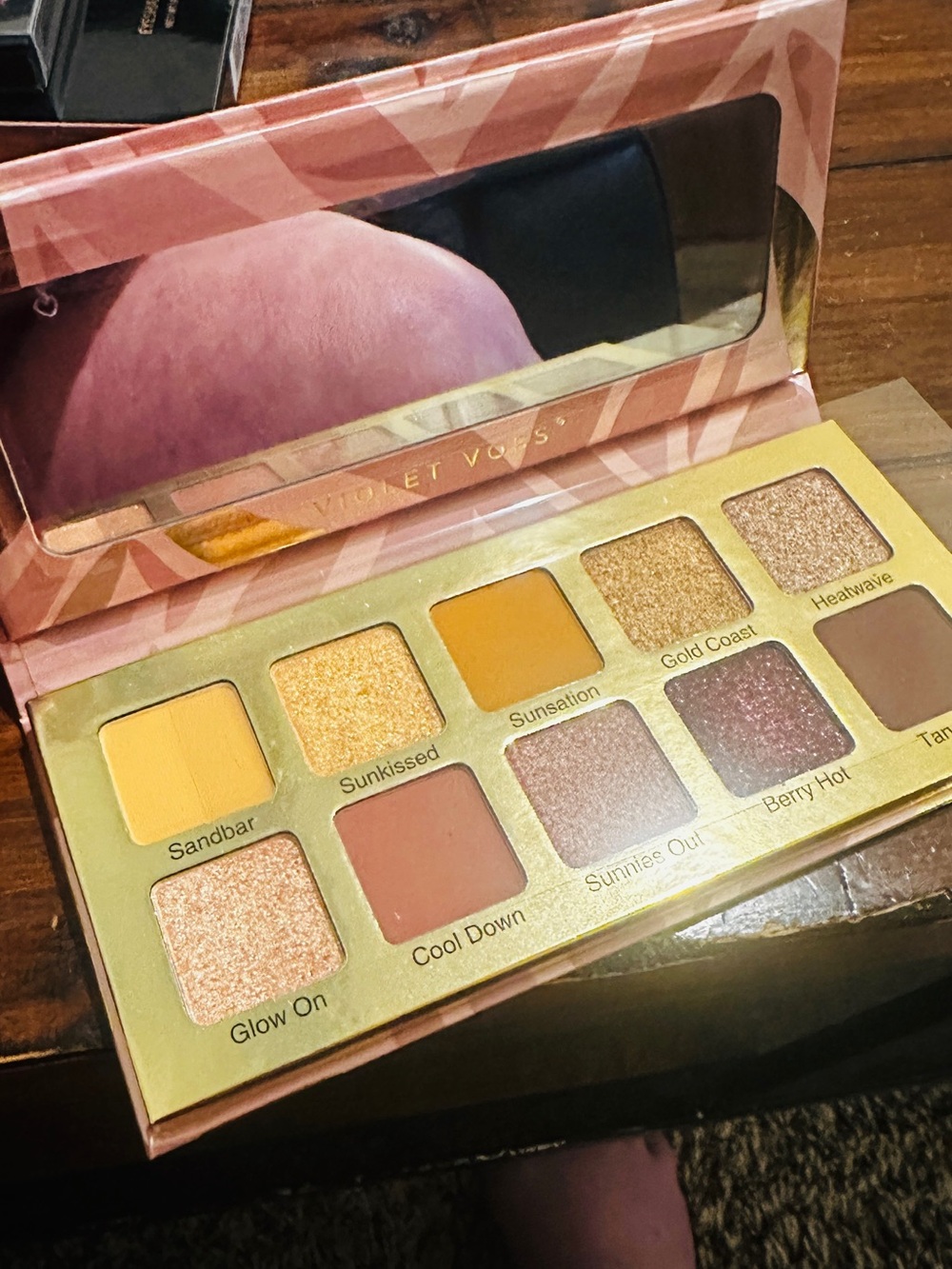 Violet Voss Sunkissed Eyeshadow Palette - Warm Yellow & Gold Tones